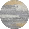 thumbnail image 2 of Addison Rugs Mayfield Premium Machine Washable Transitional Modern Gold Round Rug, 8' x 8', 2 of 6