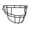 Black, variant on Schutt Vengeance V-EGOP-II-TRAD Classic Facemask