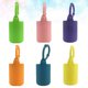 thumbnail image 2 of 6 piezas 15 ml Soporte de botella con rodillo Funda de mango flexible suave Funda protectora de silicona para aceite esencial (Seis colores), 2 of 3