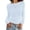 Striped Light Blue White, variant on Long Sleeve Striped Shirts for Women Soft Ribbed Knit ,Y2k Tshirt,Slim Fit Layering,Cute Tops,Basic Tee,Business Casual Outfits,Spring Fall Trendy Clothes