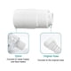 thumbnail image 4 of Conector de manguera AirMini Pro Yashi para máscara nasal o facial completa 22 mm color Blanco, 4 of 5