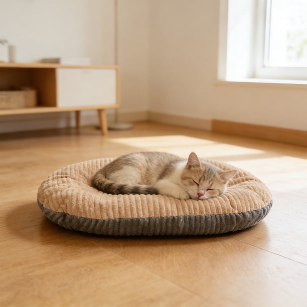 Colchoneta de algodón para mascotas, cálida y de invierno, para perros y gatos, colchón para perros pequeños, lavable, cómoda y extraíble, suave y cómoda, colchón de aire para mascotas pequeñas, artíc