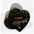 thumbnail image 3 of Inkdotpot Pack Of 50 Happy Retirement Favor Paper Tags Craft Real Gold Foil Hang Tags, 3 of 6