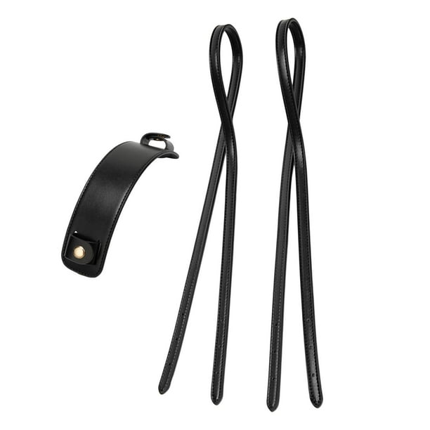 Reemplazo de correas para bolsos, correas para equipaje, reparación de correas de bolso de hombro DIY Negro