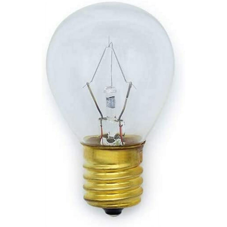 25 Watt 25W S11 Int Base High Intensity Lava Lamp Light Bulbs 3 Pack 