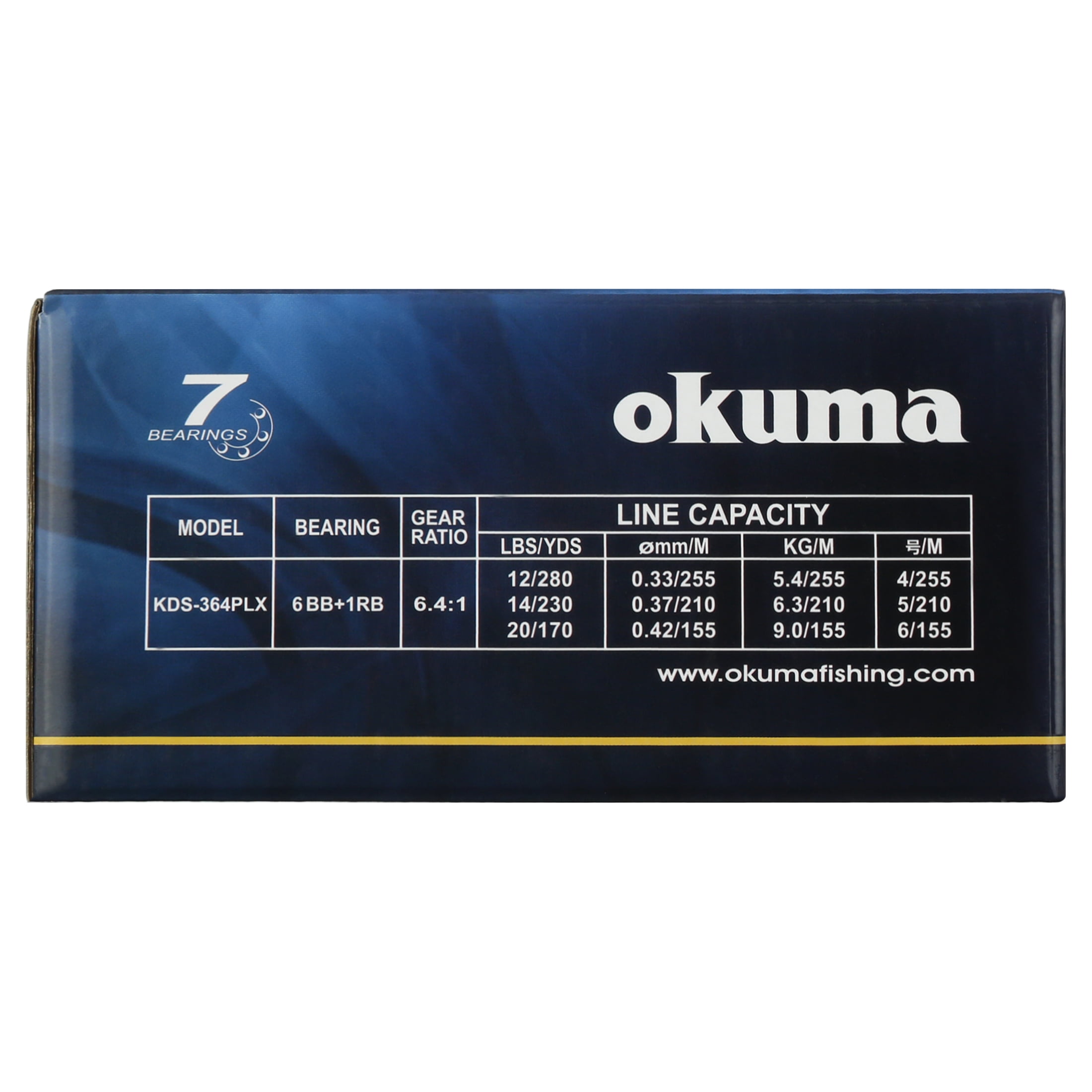 Okuma Komodo SS LowProfile Baitcast Reel 6.4:1 Power Hnd LH