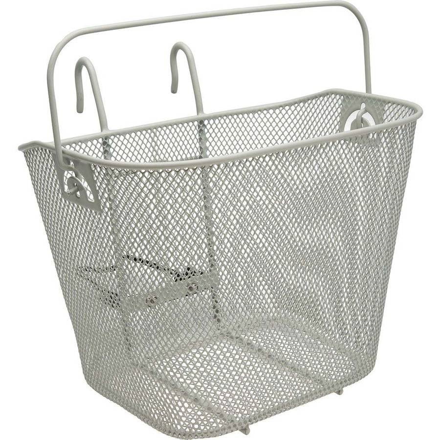Bell Sports Bicycle Bike Tote 510 Handlebar Mount Durable Metal Basket in Gray