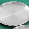 thumbnail image 5 of 4X para Escupir Huesos de Acero Inoxidable de 20 cm, Bandeja Poco Profunda Plateada, Disco de Comedor de Metal, Redondo, Vajilla de Postre, 5 of 5