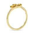 thumbnail image 4 of SZUL Women's Citrine Pear Shape Three Stone Ring in 10K Yellow Gold, 4 of 6