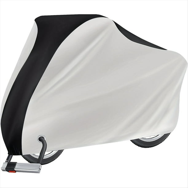 Impermeable para Bicicleta con Orificio para Candado: Tu Bicicleta de la Lluvia, y el Polvo. Se Adapta A la Mayoría de las Bicicletas. 180 X 60 X 90 cm.