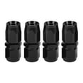 thumbnail image 4 of 4pcs Universal Straight AN6 ‑6AN Swivel Hose End Fitting Adaptor Polishing Surface, 4 of 9