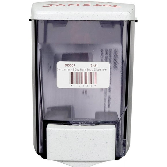 San Jamar - Distributeur de Savon en Vrac 30oz - Pièce Unique - Durable, Hygiénique, Facile à Remplir (1ct)