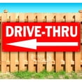 thumbnail image 1 of Drive-Thru 13 oz Vinyl Banner With Metal Grommets, 1 of 4