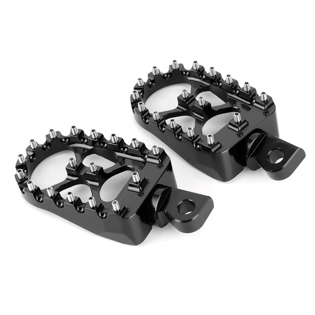 Reposapiés, reposapiés universal para motocicleta, almohadillas para pedales de motocicleta, accesorio para motocicleta, máxima comodidad