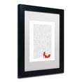 thumbnail image 3 of Trademark Fine Art 'Black Grass' Canvas Art by Robert Farkas, White Matte, Black Frame, 3 of 4