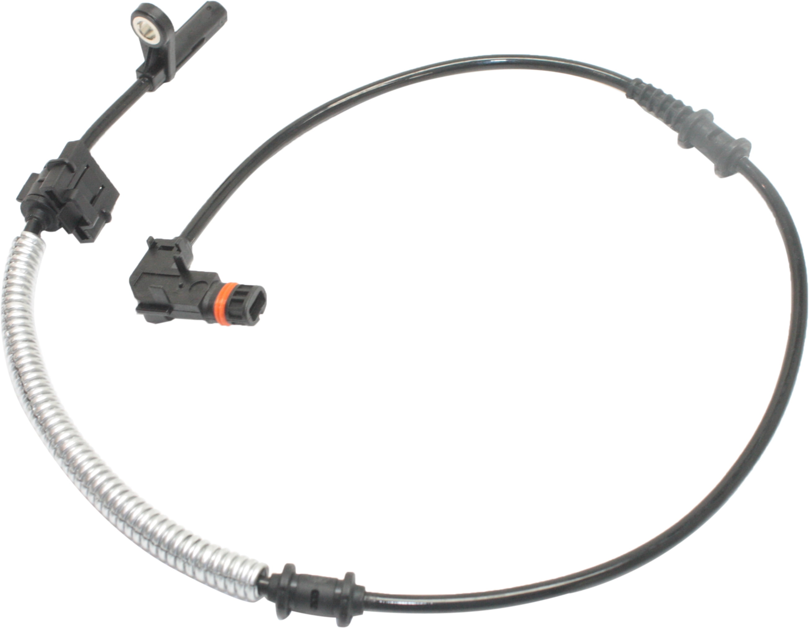ABS Speed Sensor Compatible with 2005-2010 Chrysler 300 2008-2010 Dodge Challenger 2006-2010 Dodge Charger Rear, Passenger Side 6 Cyl 3.5L Female Connector Blade type 2-Prong Terminal