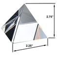thumbnail image 1 of Amlong crystal clear crystal Pyramid 23 inch with gift Box, 1 of 4