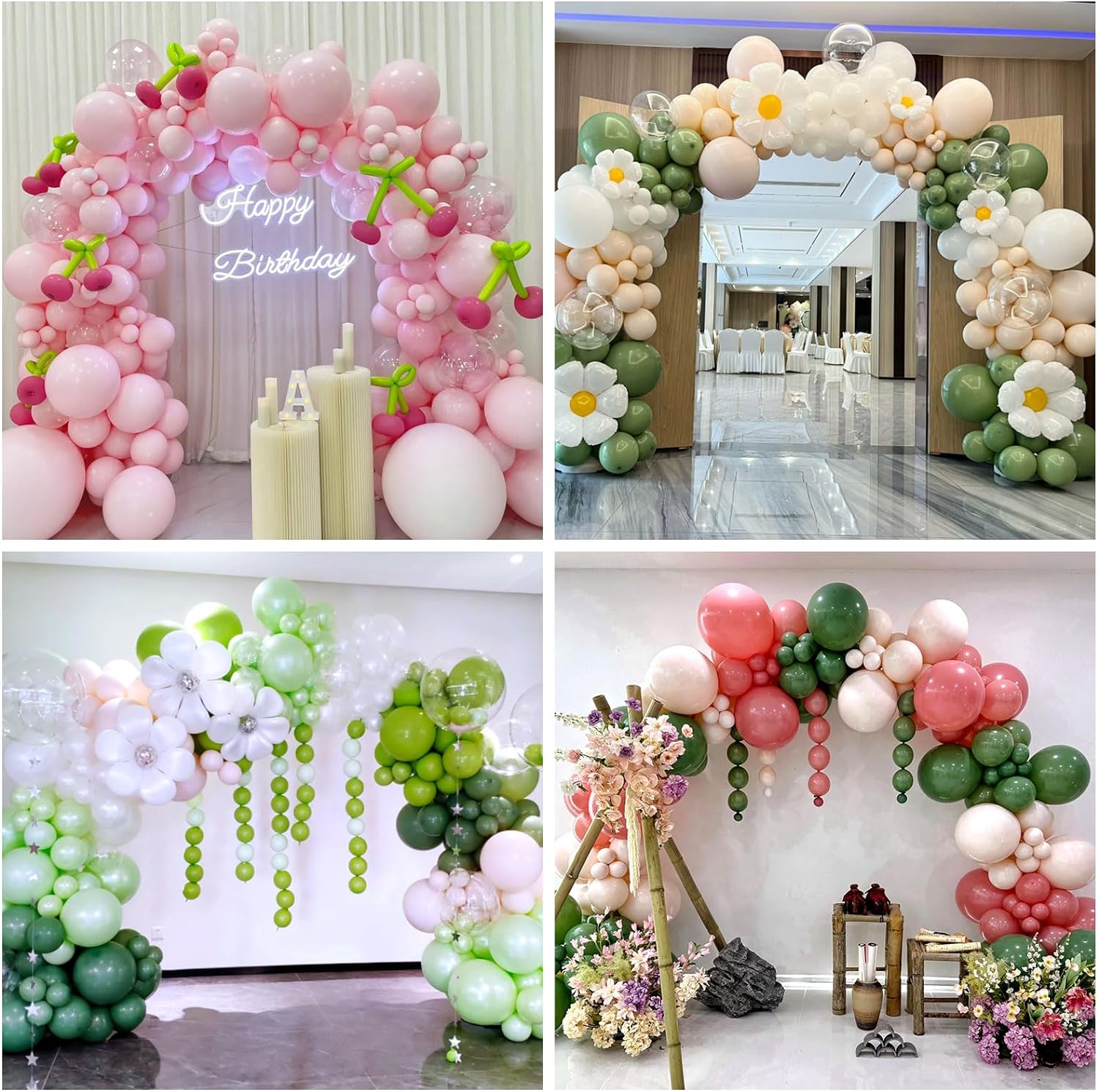 Balloon Arch Kit, 7.4ft Balloon Arch Stand Frame with Base: for Wedding Baby Shower Birthday Party Decorations