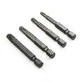 thumbnail image 4 of 4Pcs Alloy Steel Torx Screwdriver Bit T20 T25 T30 T40 Hex Shank Magnetic Star 5 Point Screwdriver 50mm Hand Tool Accessories, 4 of 9