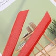 thumbnail image 5 of Milisten One Pair PVC Rear Bumper Stickers Reflective Trim Protectors for Car Styling (Red), 5 of 5