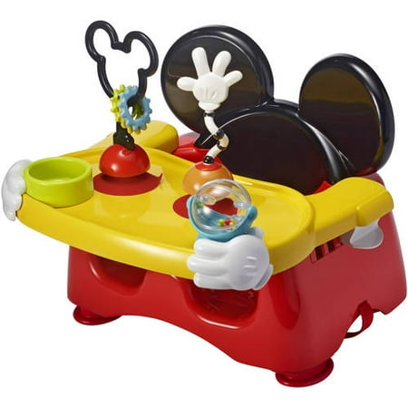 Disney Mickey Mouse Booster Seat, Helping Hands Feeding and Activity