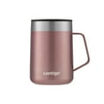 thumbnail image 1 of Contigo Streeterville Stainless Steel Mug with Splash-Proof Lid, 14 oz (414 ml), Vacuum-Insulated Tumbler with Handle for Coffee & Tea, Pineberry, 1 of 6