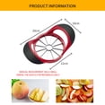 thumbnail image 3 of Cortador De Manzanas Cortador De Frutas De Acero Inoxidable Removedor De Núcleo De Manzanas Cortador De Frutas Accesorios De Cocina Vogacara HA018500-00, 3 of 6