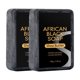 thumbnail image 2 of Jabón negro de 3.53 oz para limpieza corporal, jabón facial, jabón de baño, limpiador corporal de jabón negro, barra de lavado facial y corporal para limpieza profunda, jabón de baño natural para todo, 2 of 5