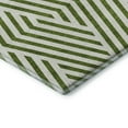 thumbnail image 4 of Addison Rugs Mayfield Washable Transitional Geometric Olive Rectangle Rug, 1'8" x 2'6", 4 of 5