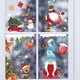 thumbnail image 5 of Farfi 9 carteles de ventanas desmontables PVC impermeable feliz navidad pegatinas de pared enana productos festivos, 5 of 5