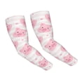 thumbnail image 2 of Picia Cartoon Pig Arm Sleeves for Men and Women - Tattoo Cover Up UPF 50+ Cooling Sports Sleeve for Basketball Golf Football-One Size, 2 of 8