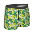 thumbnail image 3 of Bingfone Cartoon Koala Bear and Leaf Men's Underwear - Casual Stretch Boxer Briefs-Large, 3 of 9