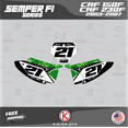 thumbnail image 2 of Kalair GFX Graphics Kit for Honda CRF230F (2003-2007) Semperfi Series, 2 of 5