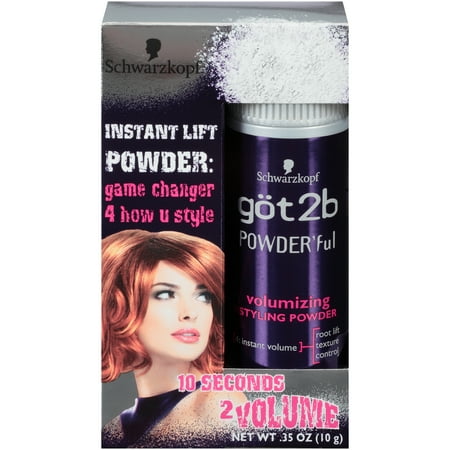 Got2b POWDER'ful Volumizing Hair Styling Powder 0.35 (Best Hair Filler Powder)