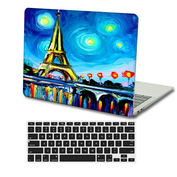 KSK KAISHEK Hard Case Shell Cover Only Compatible 2018 - 2022 Release New MacBook Air 13 inchs with Retina Display and Touch ID Model: A2337 m1/A2179/A1932 Painting 2_1 + Black Keyboard Cover