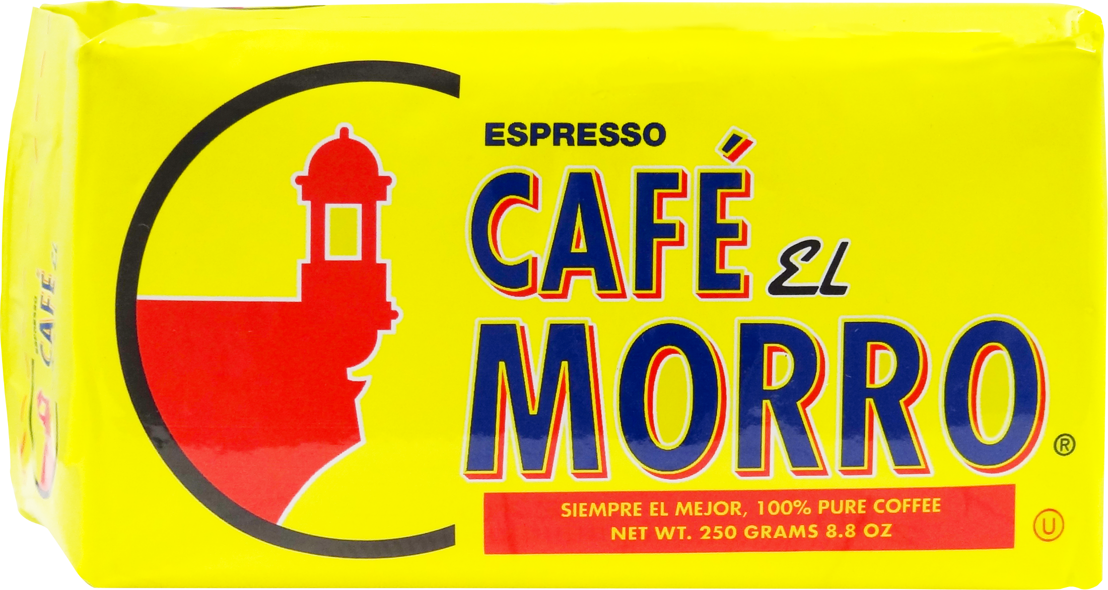 Cafe El Morro Espresso Dark Roast Caffeinated Ground Coffee, 8.8 oz