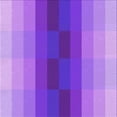 thumbnail image 1 of Ahgly Company Machine Washable Indoor Square Transitional Violet Purple Area Rugs, 7' Square, 1 of 7