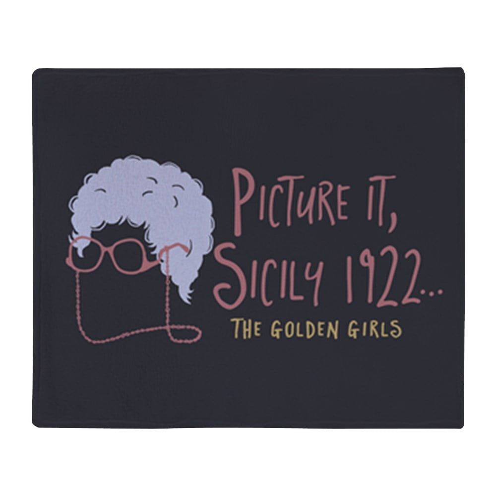 CafePress - Golden Girls Picture It Throw Blanket - Soft ...