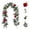 B, variant on Szubyfq Artificial Rose Pine Christmas Garland, 5.42 FT Reusable Christmas Decoration with Rose & Berry & Pine, Farmhouse Christmas Garland for Mantle, Home,Stair, Railing, Fireplace, Porch, Door