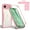 Pink, variant on ELEHOLD Clear Case for iPhone 17 Air Full Body Protection Case with Built-in Screen Protector,Slim Thin Shockproof Anti-Scratch Transparent Clear Case for iPhone 17 Air,Green