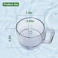 thumbnail image 5 of Vanshly,112203 Procesador de alimentos Tazón transparente de 3 cuartos compatible con Robot Coupe R2, 5 of 5