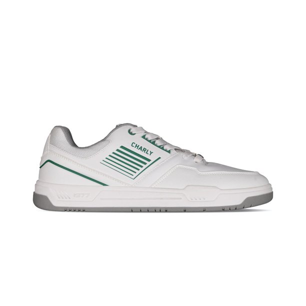 Tenis Charly Moda Skurban Blanco Verde Para Hombre 1087536001 blanco 25.5