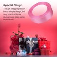 thumbnail image 5 of Gift Wrap Ribbon Wedding Decorations Clothes Making Supply DIY Craft Accessories Light-weight Polyester Ribbons for Ornaments Dark Pink 79, 5 of 5