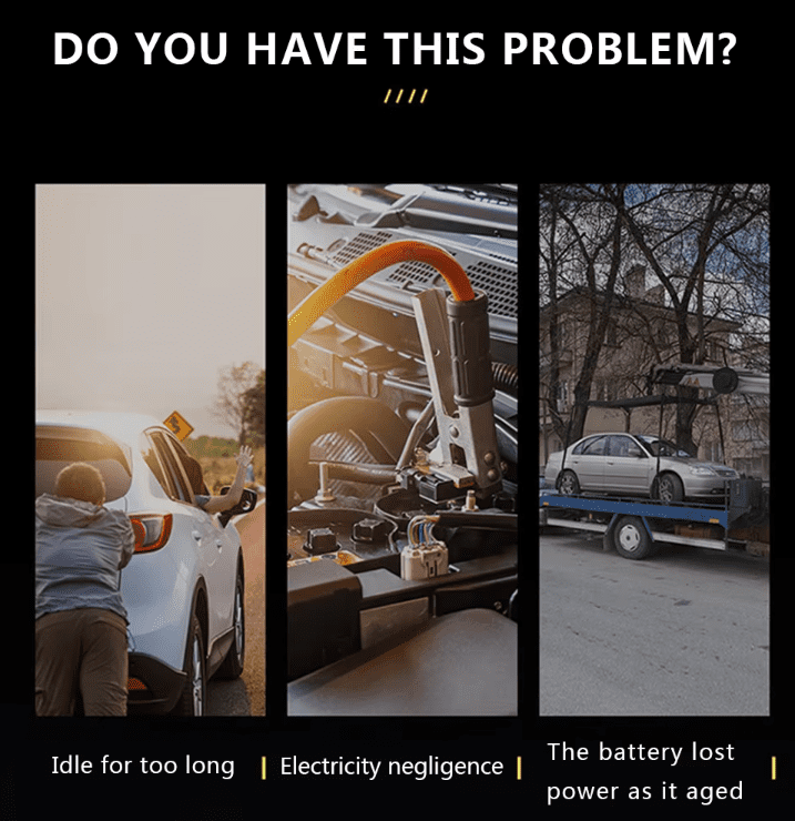 8000mAh battery capacity mobile power bank, can be used as a car starter and vacuum cleaner, dual filtration system, 5000Pa suction power, three-in-one function, ideal holiday gift choice power bank