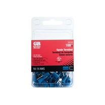 Gardner Bender 10-113 Spade Terminals, Insulated, 4-6 Stud, 16-14 AWG, 100-Pk. - Quantity 1