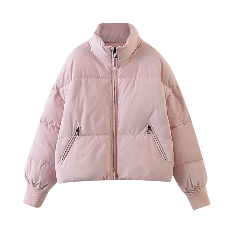 Loose Short Zipper Down Jacket Loose Short Zipper Down Jacket