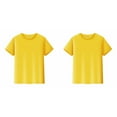 thumbnail image 1 of (Lot de 2) Rinsvye T-Shirts pour Enfants Hauts Courts Garçons Manches Courtes Hauts Unisexes Garçon & Fille Taille 8 Col Rond T-Shirts Garçon, 1 of 4