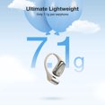 thumbnail image 6 of BlitzRock CT3 Mini Ultra-Light Open Ear Wireless Earbud for iPhone & Android, bluetooth V5.4 Wireless Headphones with Microphone, IPX7 Waterproof Sport Earphone, 6 of 10