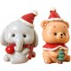 thumbnail image 1 of Regalo navideño de resina, decoraciones navideñas para mesa de invierno en interiores y exhibición o alféizar de ventana, 1 of 5