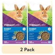 (2 pack) Vibrant Life Rabbit Pellets, 10 lb